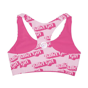 Ballet Girl - Kids Double-Lined Seamless Sports Bra