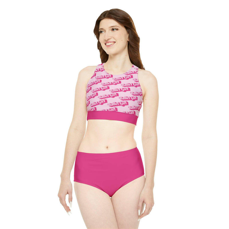 Ballet Girl - Adult Two-Piece Active Set for Dance