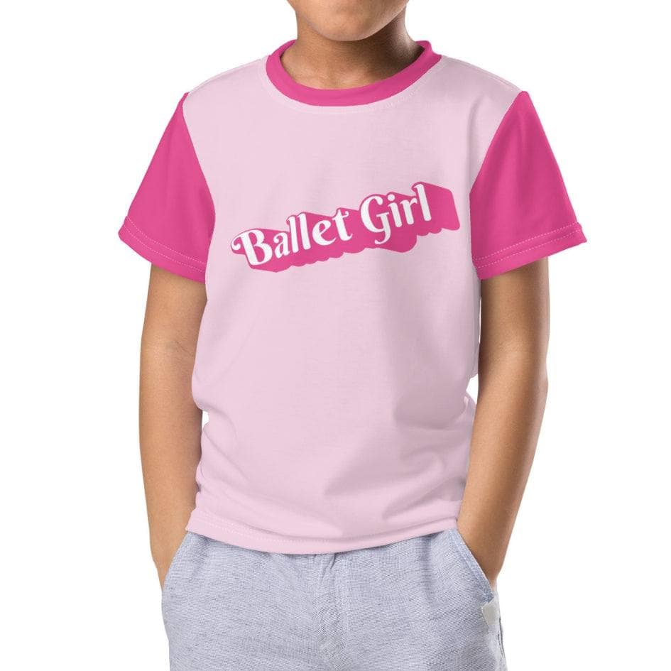 Ballet Girl - Kids Stretch Tee