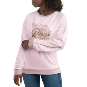 Dancer at Heart - Adult Brushed Fleece Sweatshirt