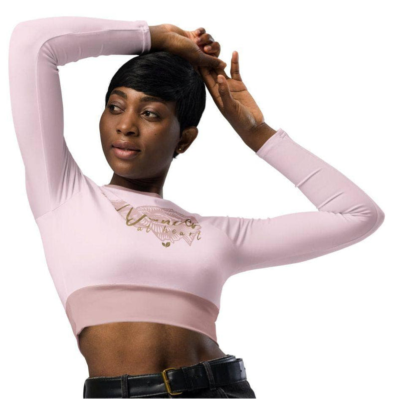 Dancer at Heart - Recycled Long-Sleeved Crop Top
