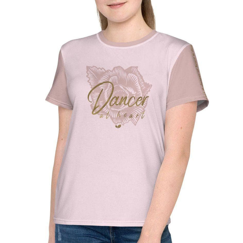 Dancer at Heart - Youth Stretch Tee