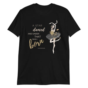 Women / T-Shirts Black / S A Star Danced - Adult Cotton T-Shirt