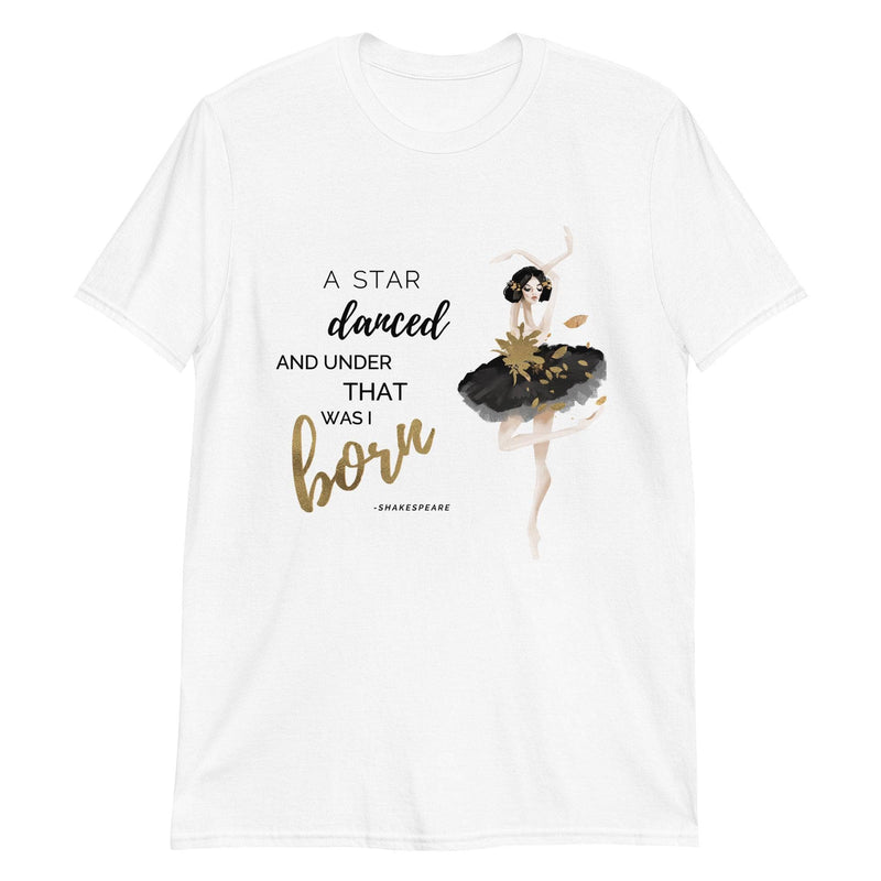 Women / T-Shirts White / S A Star Danced - Adult Cotton T-Shirt