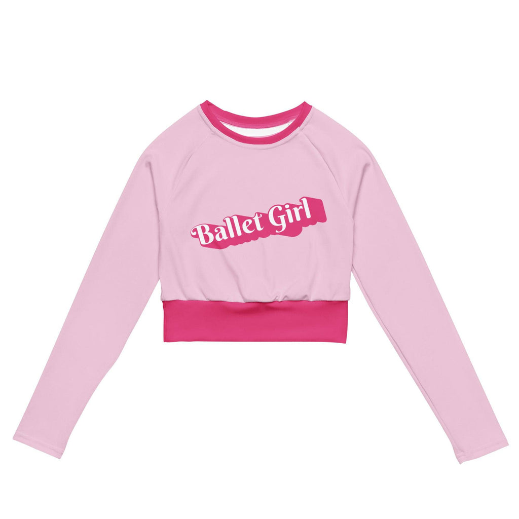 Ballet Girl - Recycled Long-Sleeve Crop Top