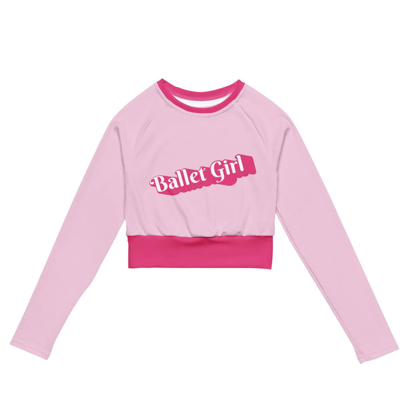 Ballet Girl - Recycled Long-Sleeve Crop Top