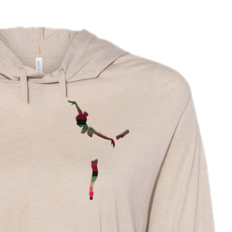 Women / Hoodies Ballerina - Soft Triblend Cropped Hoodie