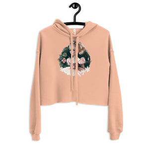 Women / Hoodies Peach / S Clara (The Nutcracker) - Cropped Fleece Hoodie