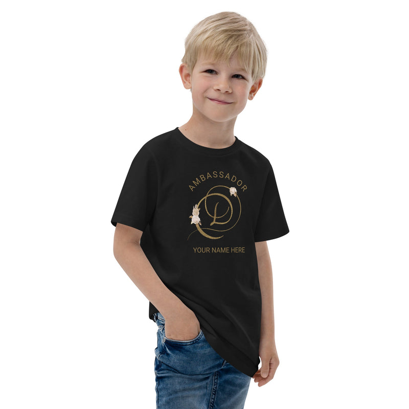 Member Black / XS Customized Ambassador/Influencer Kids Jersey Tee