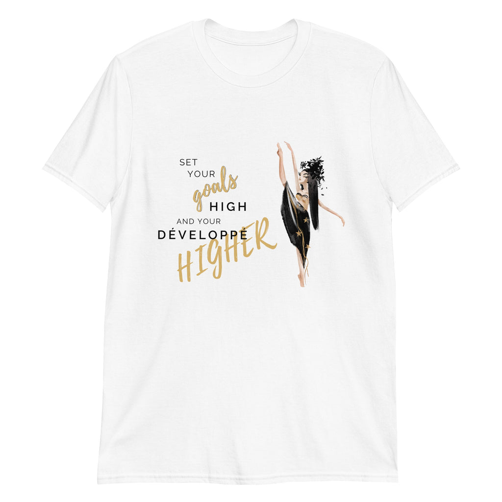 Women / T-Shirts S Dance Goals - Adult Cotton T-Shirt