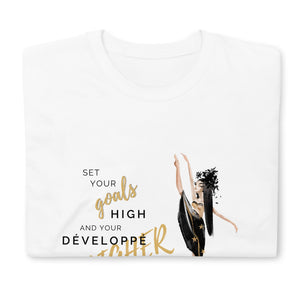 Women / T-Shirts Dance Goals - Adult Cotton T-Shirt