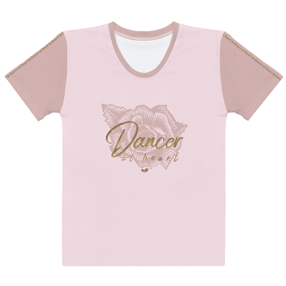 Women / T-Shirts XS Dancer at Heart - Adult Stretch Tee