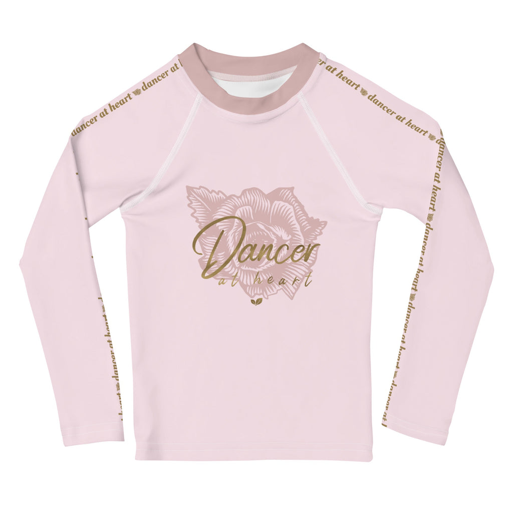 Activewear / Kids Tops 2T Dancer at Heart - Kids Long_Sleeved Athletic Tee