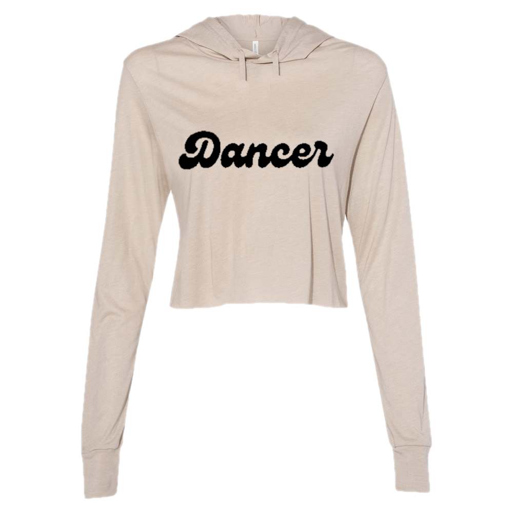 Women / Hoodies Fawn / Small Dancer - Soft Triblend Cropped Hoodie