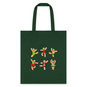 Gifts & Accessories / Totes Green Dancing Gingerbread (Red, Green) - Tote Bag Dancing Gingerbread - Tote Bag