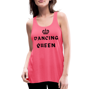 Women / T-Shirts Neon pink / XS Dancing Queen - Adult Flowy Tank Top Dancing Queen - Adult Flowy Tank Top