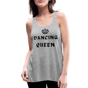Women / T-Shirts Heather gray / XS Dancing Queen - Adult Flowy Tank Top Dancing Queen - Adult Flowy Tank Top