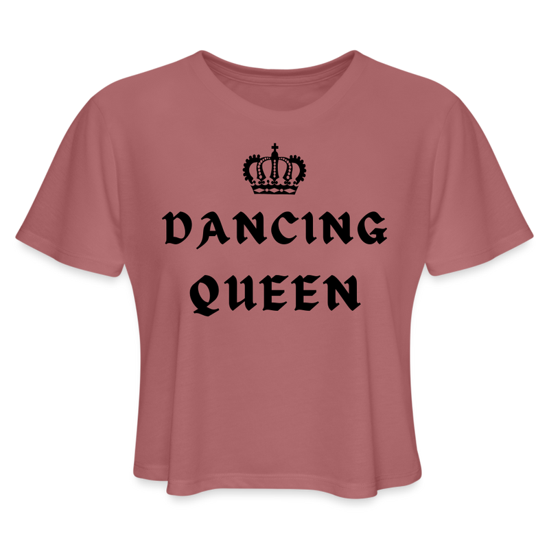 Women / Crop Tops Dancing Queen - Flowy Crop Top Dancing Queen - Cropped Tee