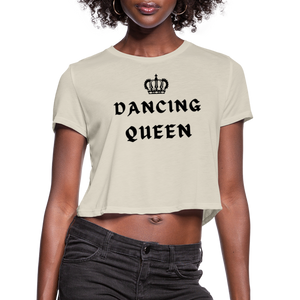 Women / Crop Tops Sand / S Dancing Queen - Flowy Crop Top Dancing Queen - Cropped Tee