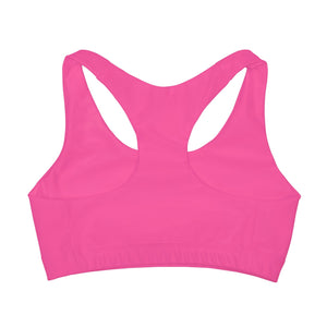 Activewear / Kids Tops Dazzling Rose - Kids Double-Lined Seamless Sports Bra
