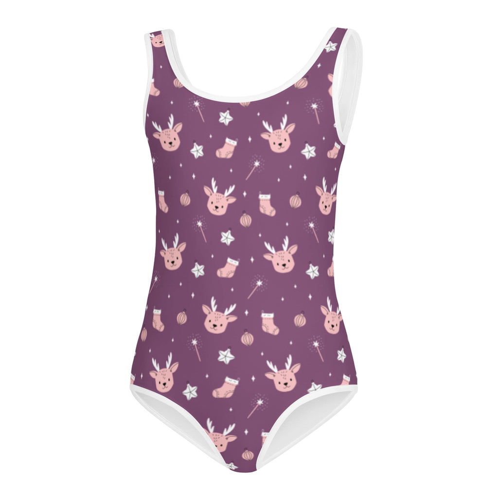 Activewear / Kids Leotard 2T Deer Santa - Kids Leotard