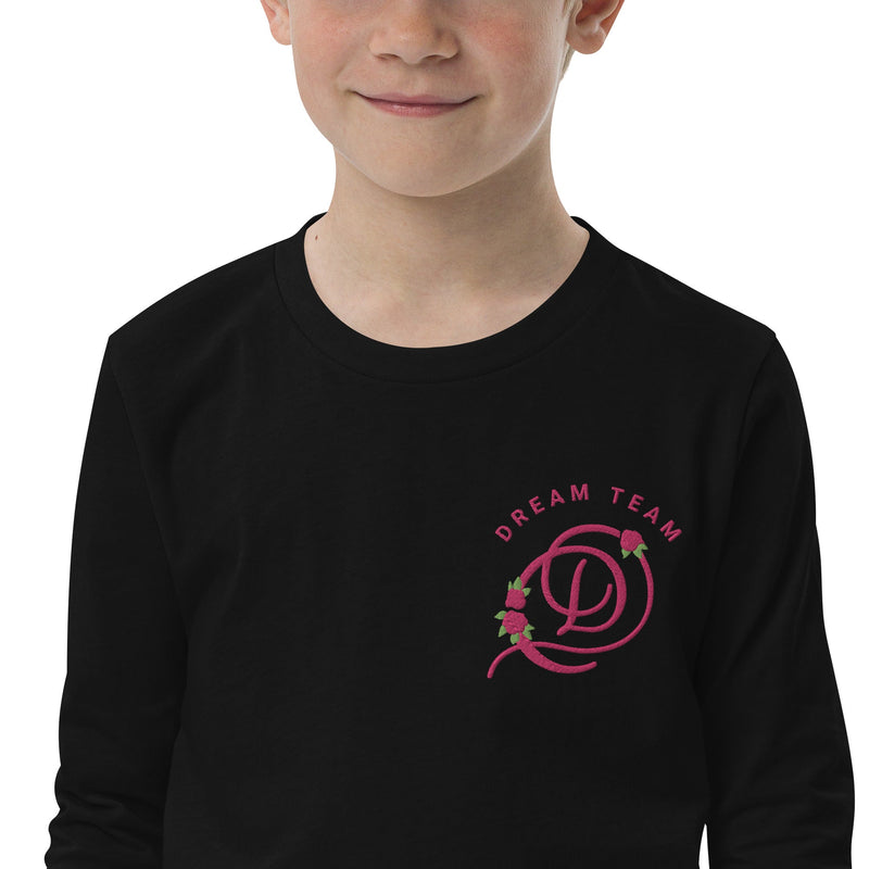 Member Dream Team - Embroidered Kids Long-Sleeved Tee