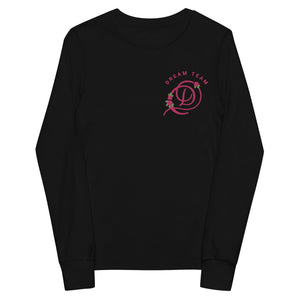 Member Dream Team - Embroidered Kids Long-Sleeved Tee