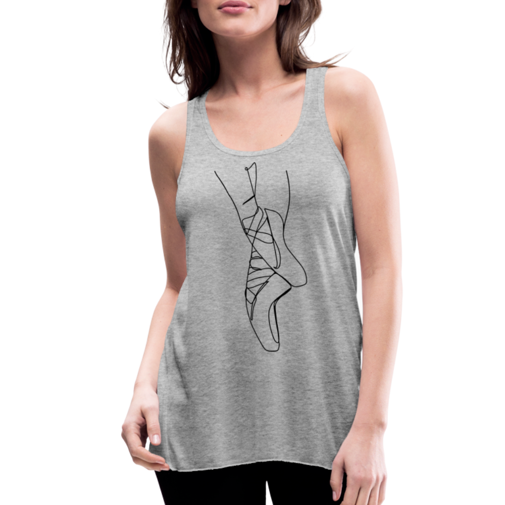 Women / T-Shirts Heather gray / XS En Pointe - Adult Flowy Tank Top En Pointe - Adult Flowy Tank Top