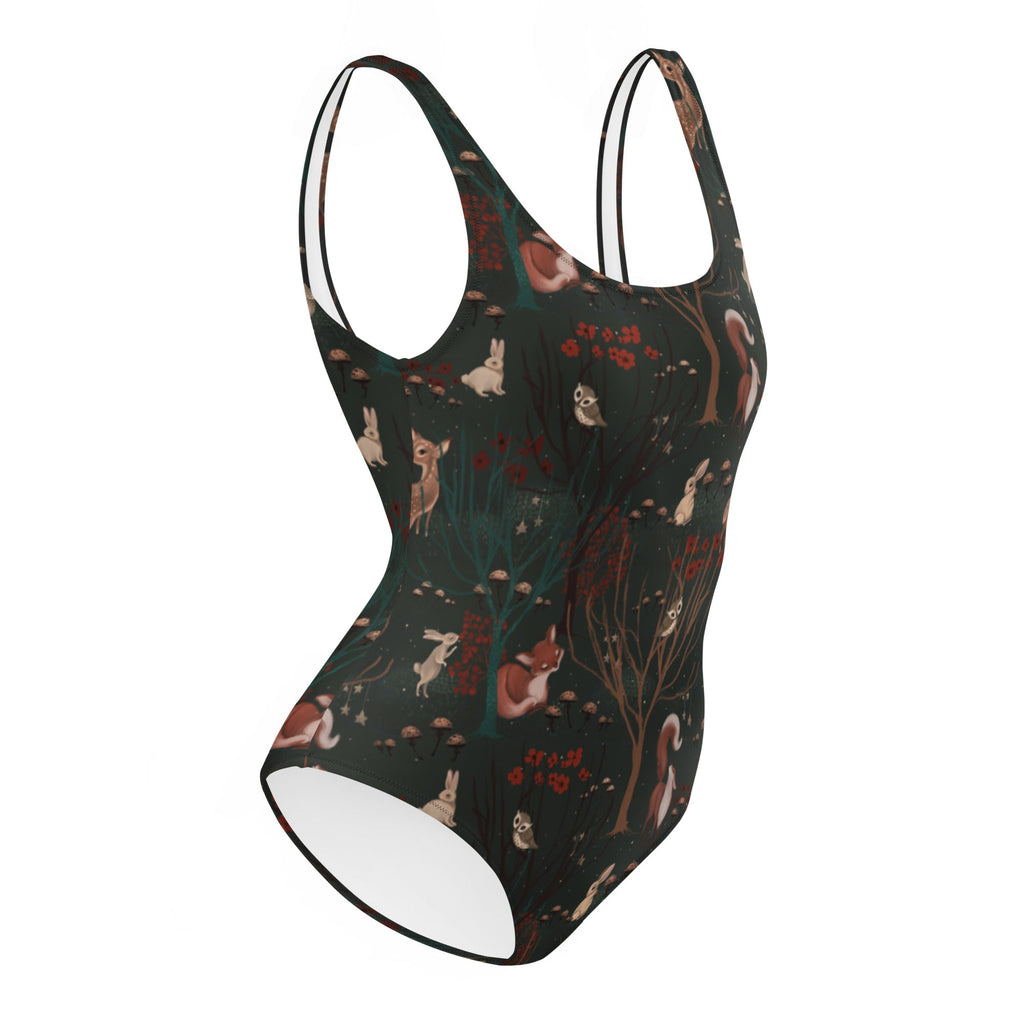 Activewear / Adult Leotards XS Fall Animals - Adult Scoop-Back Leotard