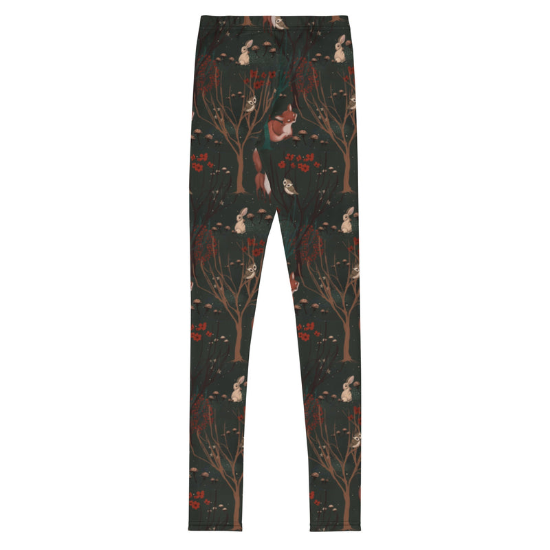 Activewear / YA Leggings Fall Animals - Youth Leggings