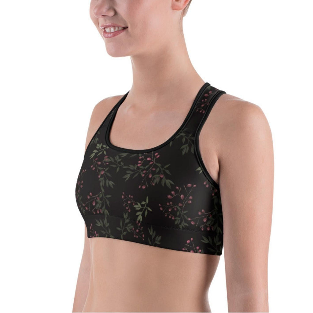 Activewear / Sport top Fall Berries -  Crop Top (youth-adult size)