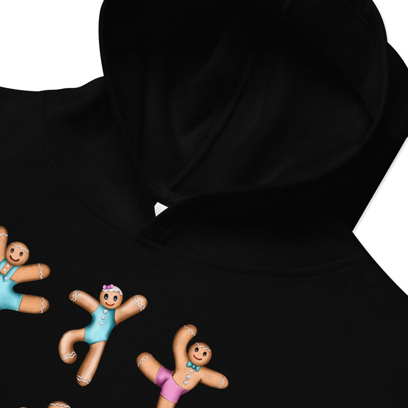 Kids / Hoodies Gingerbread (Pink Blue) - Kids Fleece Hoodie