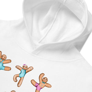 Kids / Hoodies Gingerbread (Pink Blue) - Kids Fleece Hoodie