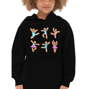 Kids / Hoodies Gingerbread (Pink Blue) - Kids Fleece Hoodie