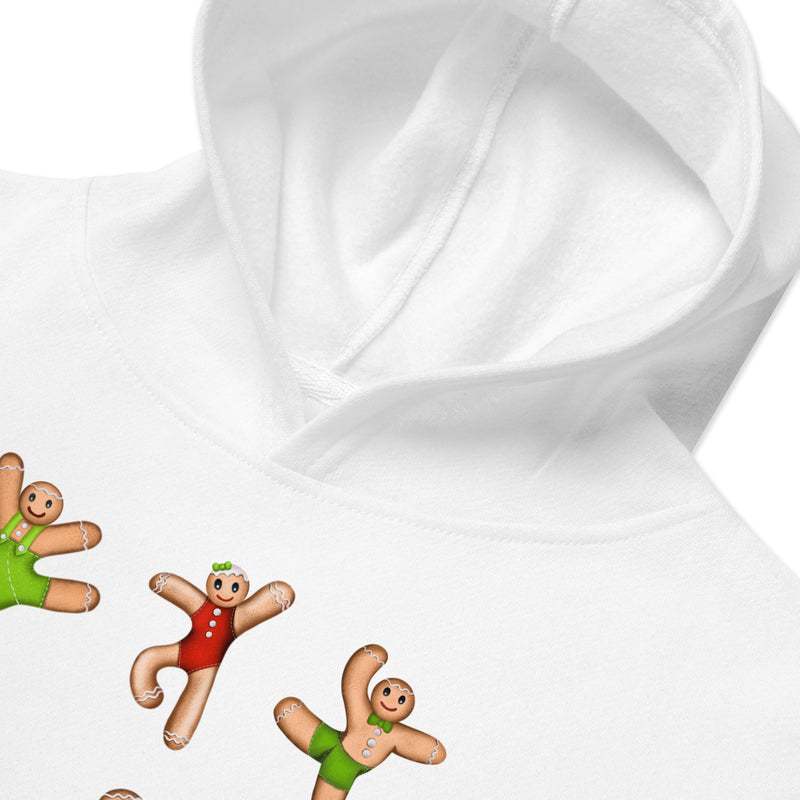 Kids / Hoodies Gingerbread (Red Green) - Kids Fleece Hoodie