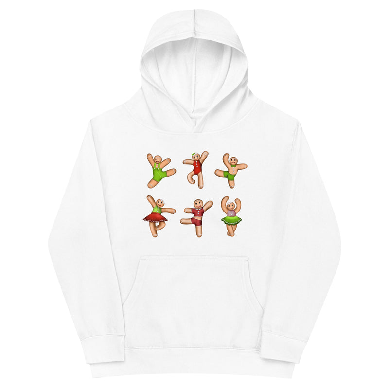 Kids / Hoodies White / S Gingerbread (Red Green) - Kids Fleece Hoodie