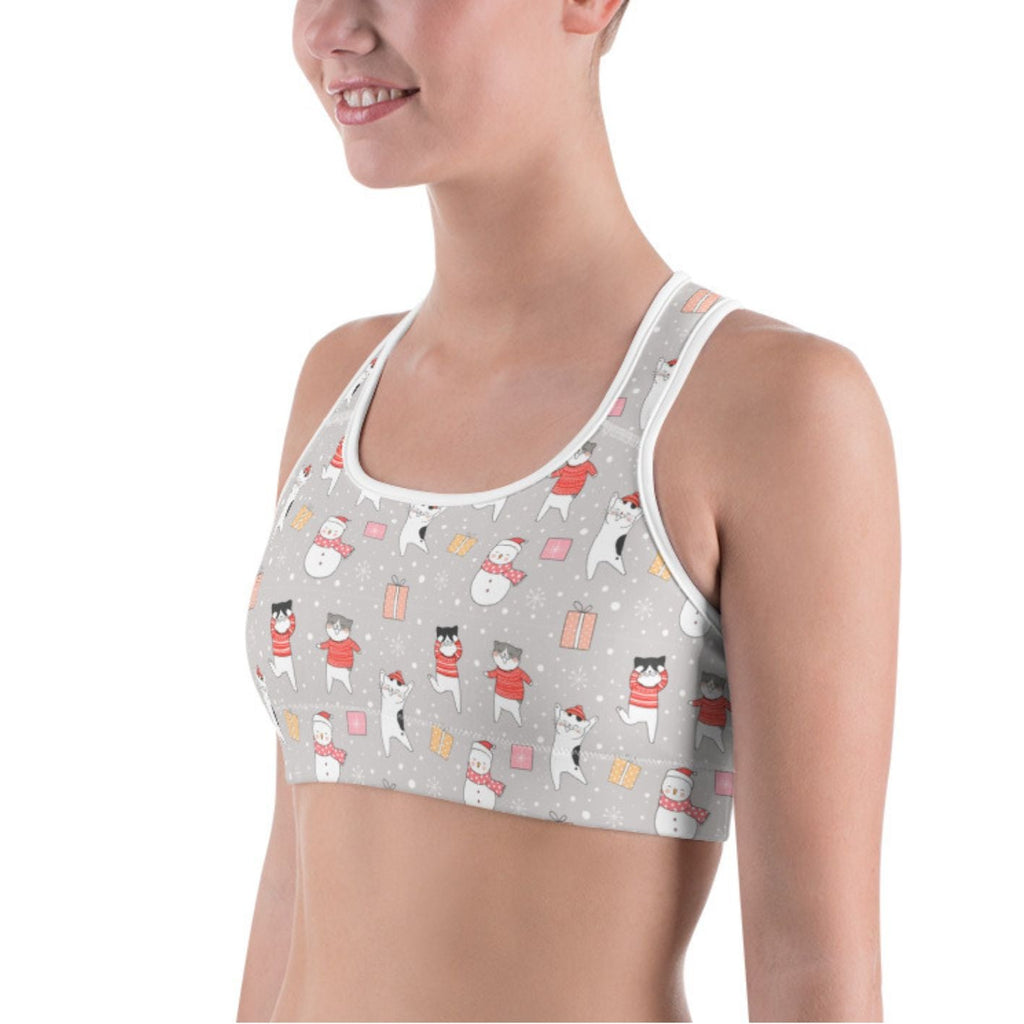 Activewear / Sport top Happy Mew Year - Crop Top