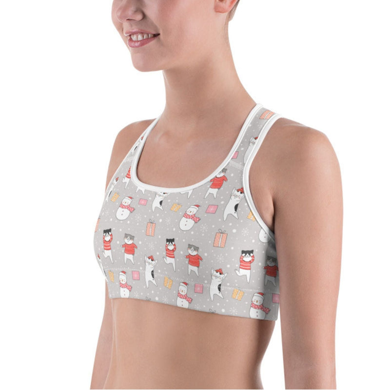 Activewear / Sport top Happy Mew Year - Crop Top