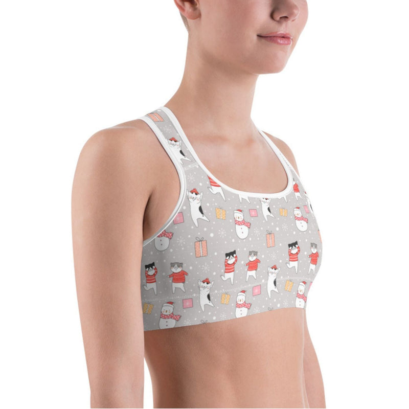 Activewear / Sport top Happy Mew Year - Crop Top