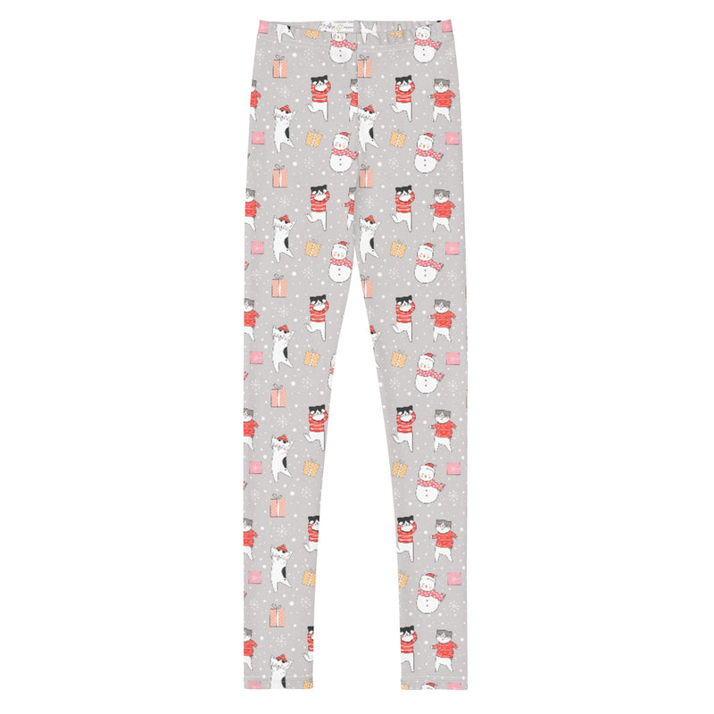 Activewear / YA Leggings 8 Happy Mew Year - Youth Leggings