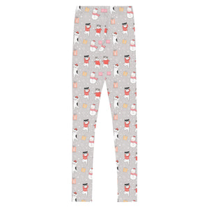 Activewear / YA Leggings Happy Mew Year - Youth Leggings