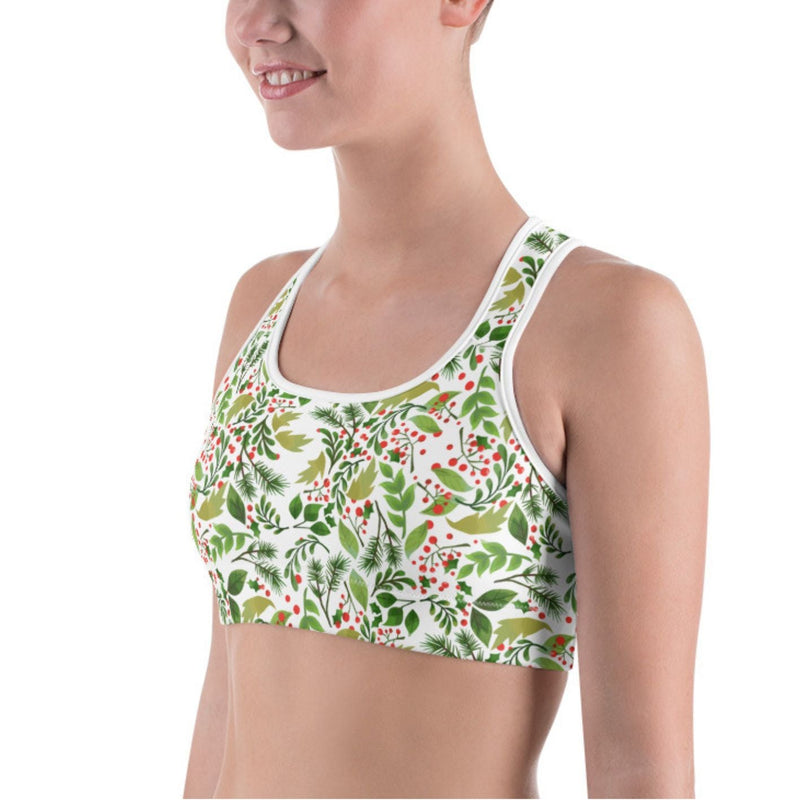 Activewear / Sport top Holly Jolly Christmas - Crop Top