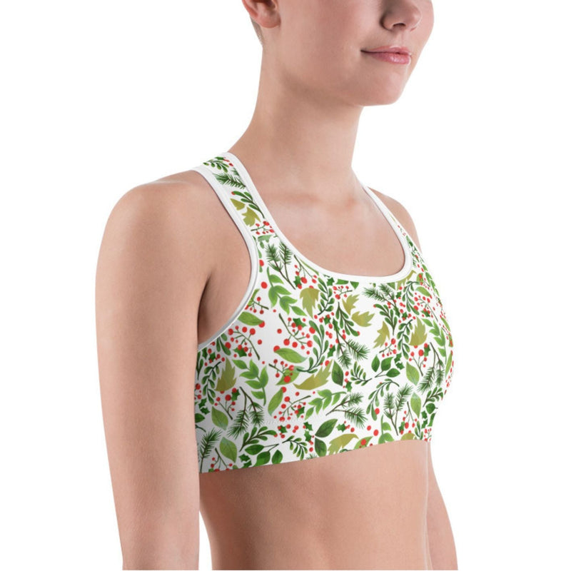 Activewear / Sport top Holly Jolly Christmas - Crop Top