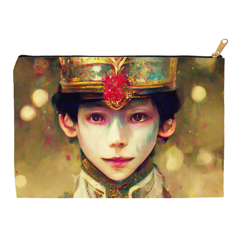 Gifts & Accessories / Accessory Bags 12.5x8.5 inch Impressionist Nutcracker Boy - Accessory Pouch