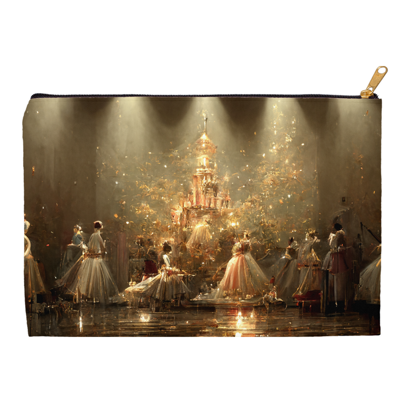 Gifts & Accessories / Accessory Bags Impressionist Nutcracker Party Scene - Accessory Pouch