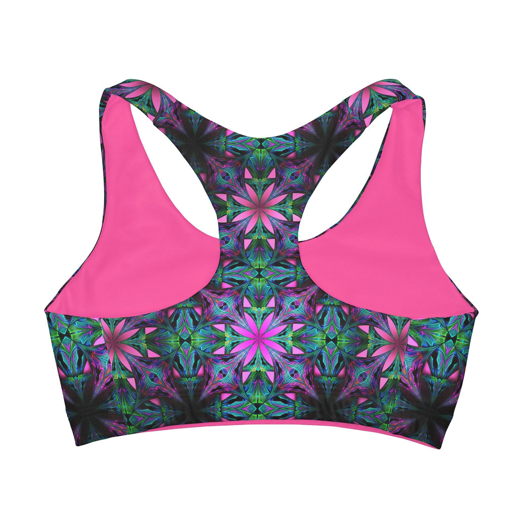 Activewear / Kids Tops Kaleidoscope Fantasy - Kids Double-Lined Seamless Sports Bra