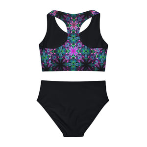 Activewear / Kids Sets Kaleidoscope Fantasy - Kids Two-Piece Active Set