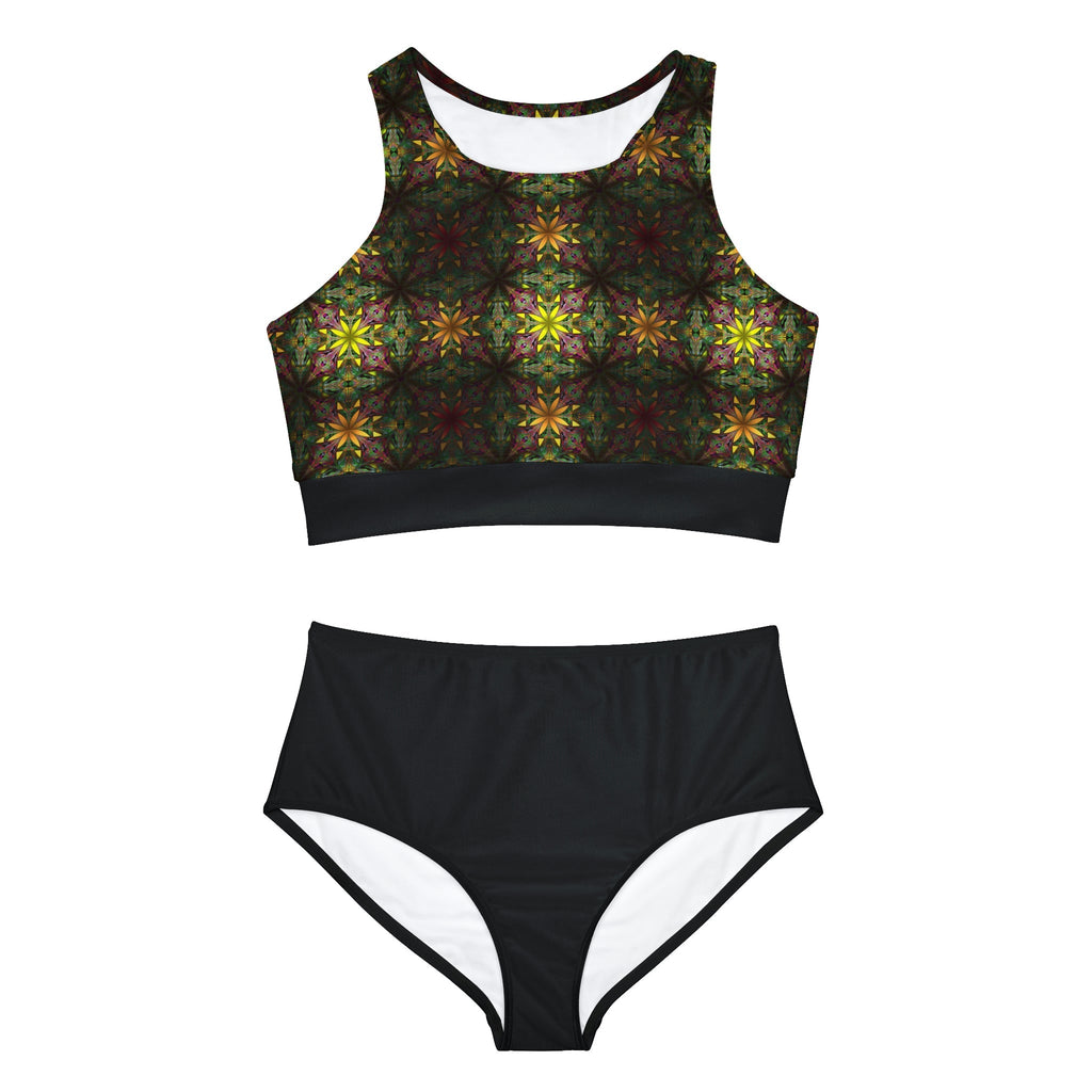 Activewear / Adult Sets XS Kaleidoscope Gold - Adult Two-Piece Active Set