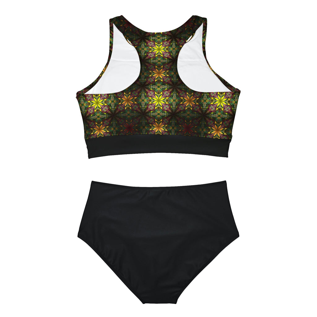 Activewear / Adult Sets Kaleidoscope Gold - Adult Two-Piece Active Set