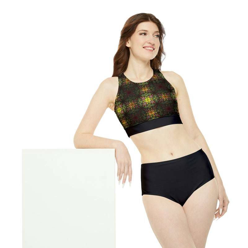 Activewear / Adult Sets Kaleidoscope Gold - Adult Two-Piece Active Set